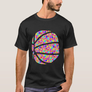 Internationale Dot Day Kleurrijke gestippelde Bysk T-shirt