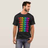 Internationale Dot Day Rainbow Polka Dot September T-shirt (Voorkant volledig)