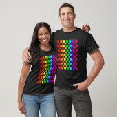 Internationale Dot Day Rainbow Polka Dot September T-shirt (Unisex)