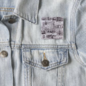 Internationale elektriciteitstentoonstelling vierkante button 5,1 cm (In situ)