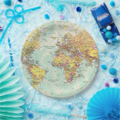 Internationale Feest 9” Papieren Bord (Feest)