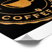 Internationale gebanners voor gebarentjes op koffi poster (Hoek)