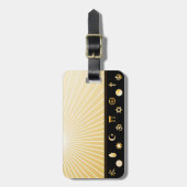 Internationale geloofsovertuigingen bagagelabel (Voorkant verticaal)