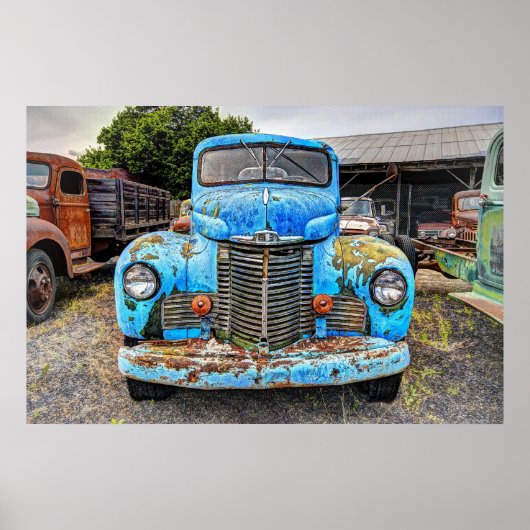 INTERNATIONALE HARVESTER TRUCK 1946 POSTER (Voorkant)