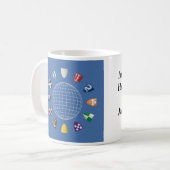 Internationale Heraldry Dag 2014 Koffiemok (Voorkant links)