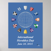 Internationale Heraldry Dag 2014 Poster (Voorkant)