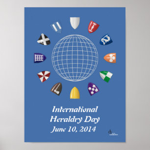 Internationale Heraldry Dag 2014 Poster