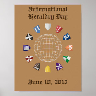 Internationale Heraldry Dag 2015 Poster