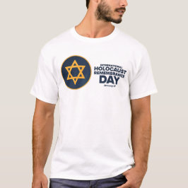 Internationale Holocaust Herdenkingsdag Logo T-shirt