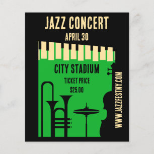 Internationale jazzdag 30 april flyer