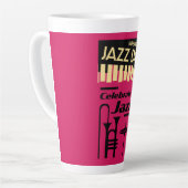 Internationale jazzdag 30 april latte mok (Linkerhoek)