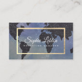 Internationale kaart | marketingmanager visitekaartje (Voorkant)