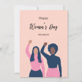 Internationale Kaart op vrouwendag (Voorkant)