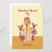 Internationale Kaart op vrouwendag (Voorkant / Achterkant)
