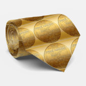 Internationale kerst stropdas (Opgerold)