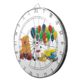 Internationale kinderdag dartbord (Voorkant Rechts)