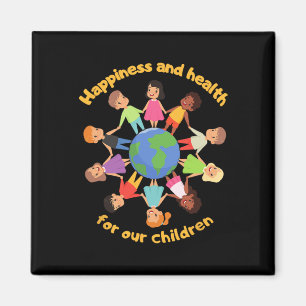 Internationale Kinderdagplaneet Aarde ondersteunen Magneet