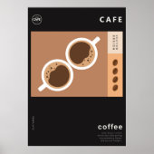 Internationale koffie poster (Voorkant)