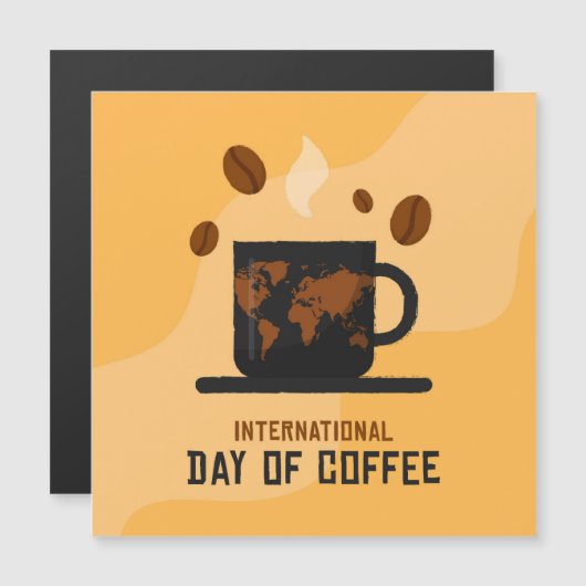 Internationale Koffiedag (Voorkant / Achterkant)