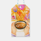 Internationale Koffiedag Cadeaulabel (Voorkant)