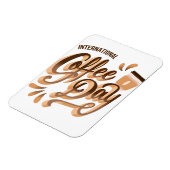 Internationale Koffiedag Magneet (Linkerzijde)