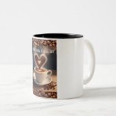 Internationale Koffiedag Tweekleurige Koffiemok (Voorkant rechts)