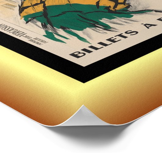 Internationale koloniale tentoonstelling ~ Parijs  Poster (Hoek)