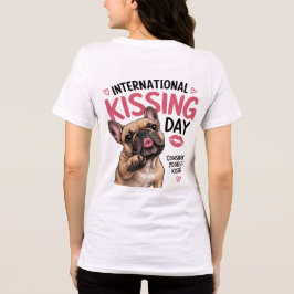 Internationale Kusdag Franse Bulldog Shirt
