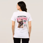 Internationale Kusdag Franse Bulldog Shirt (Achterkant volledig)
