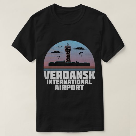 Internationale luchthaven van Verdansk T-shirt (Design voorkant)