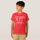 Internationale Luchthavencode Atlanta T-shirt (Voorkant volledig)