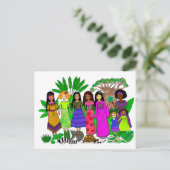 Internationale Malagassische postkaart (Staand voorkant)