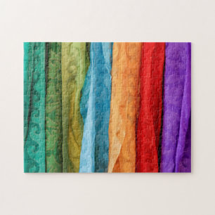 Internationale markt voor folk-kunst legpuzzel