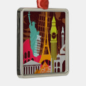 Internationale monumenten metalen ornament (Rechts)