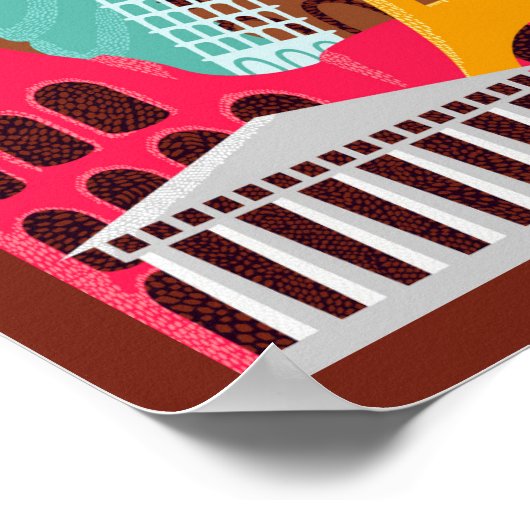 Internationale monumenten poster (Hoek)