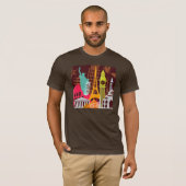 Internationale monumenten t-shirt (Voorkant volledig)