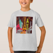 Internationale monumenten t-shirt (Voorkant)