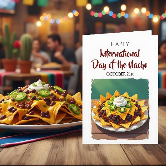 Internationale Nacho Dag | 21 oktober Kaart