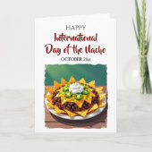 Internationale Nacho Dag | 21 oktober Kaart (Voorkant)