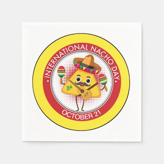 Internationale Nacho-dag Servet (Voorkant)