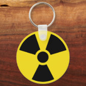 Internationale nucleaire signalisatie sleutelhanger (Voorkant)