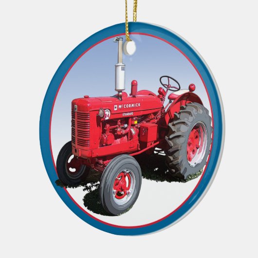 Internationale oogstmachine W-4 Ornament (Links)