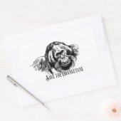 Internationale Orangutan Dag Rechthoekige Sticker (Envelop)