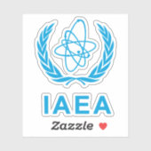 Internationale Organisatie voor Atoomenergie Sticker (Vel)