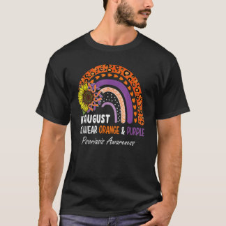 Internationale overdosis bewustzijn Dag Paarse Rai T-shirt