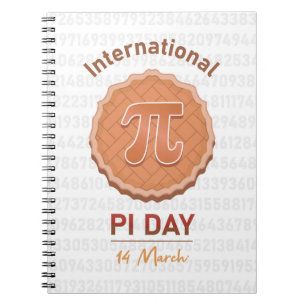 internationale pi-dag notitieboek