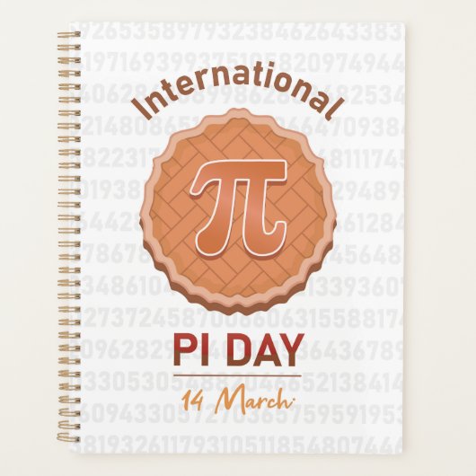 internationale pi-dag planner (Voorkant)