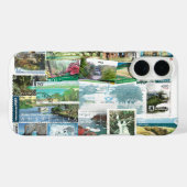 Internationale postzegels - Landschappen Case-Mate iPhone Case (Achterkant (horizontaal))