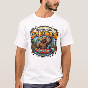 Internationale Red Bevers Dag 21 februari T-shirt