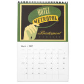  internationale reisaffiches kalender (Mar 2027)